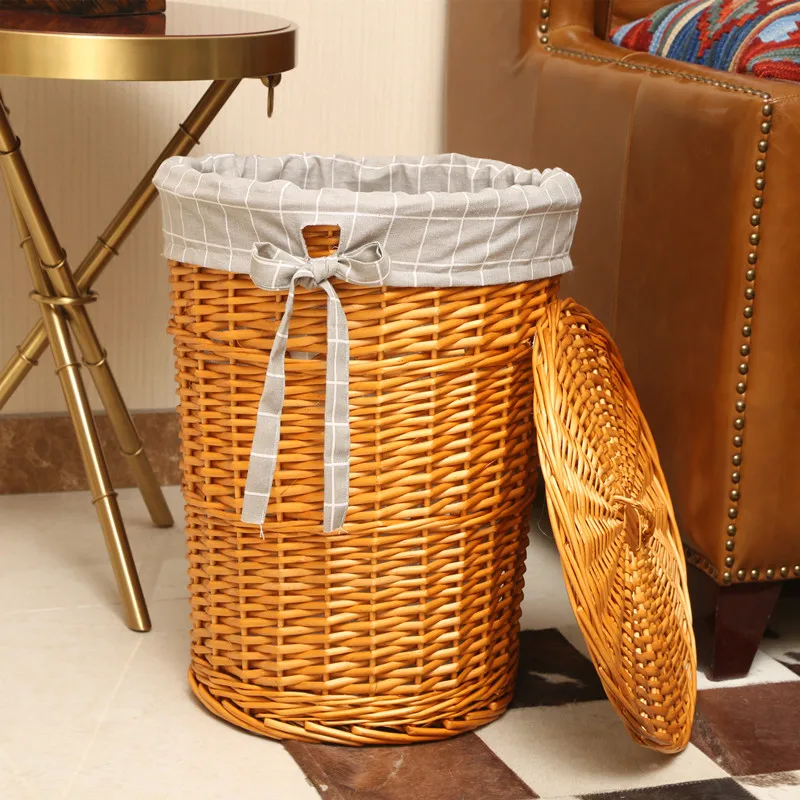 Rattan Plant Basket - Mây Cản Trở Giỏ Có Bẩn