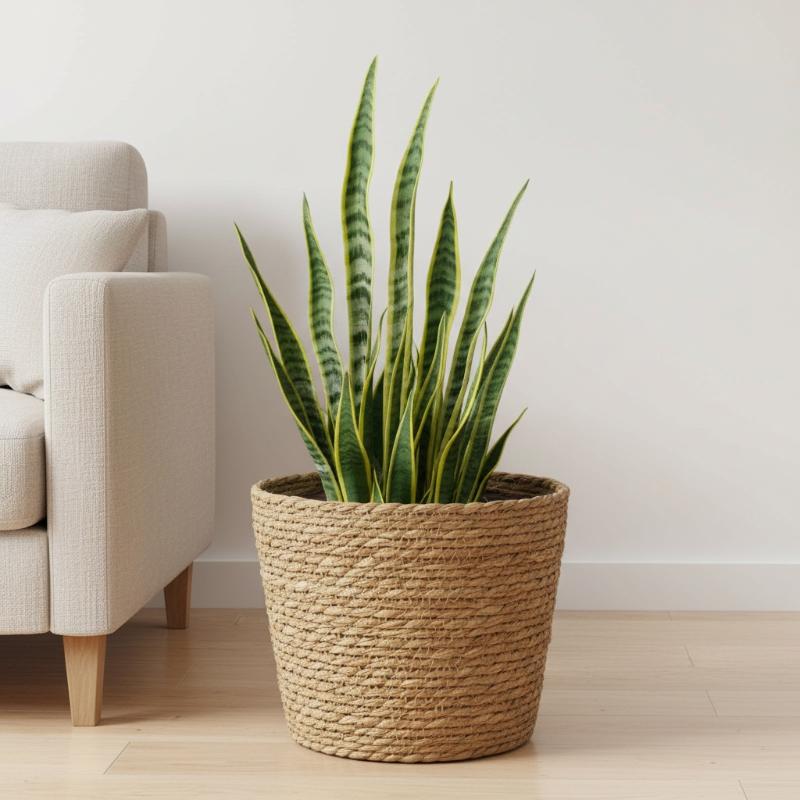 Rattan Basket Flower Pot Straw - đánh giá và giá Rattan Plant Basket