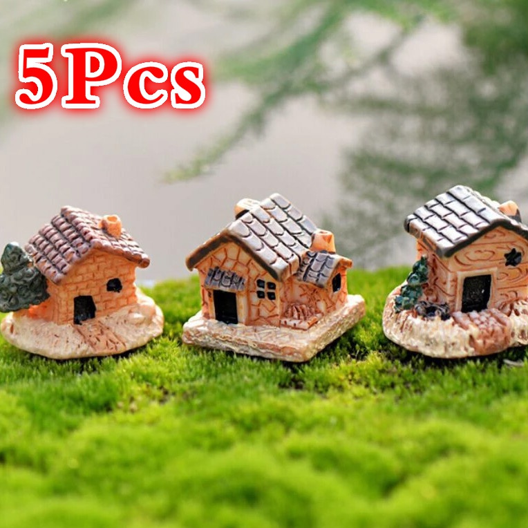 5Pcs Mini Doll House Stone Hou - đánh giá và giá Home Decor Za