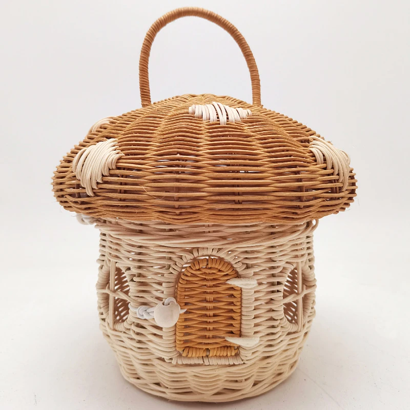 Outdoor Picnic Baskets Mushroo - đánh giá và giá Rattan Plant Basket