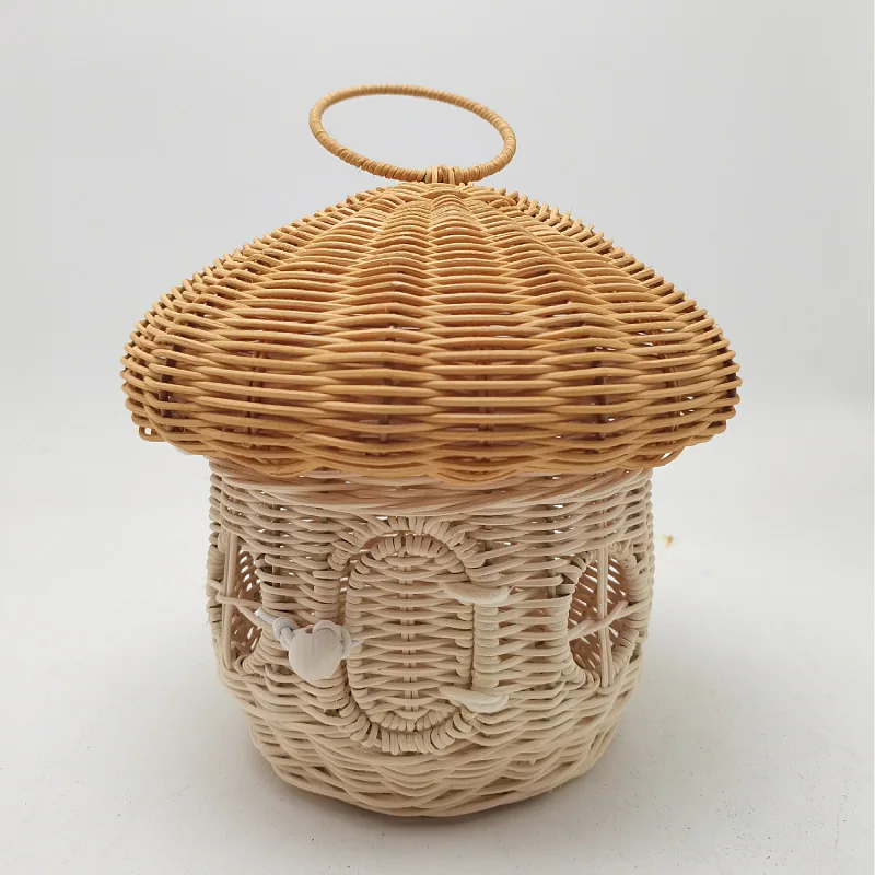 Outdoor Picnic Baskets Mushroo - đánh giá và giá Rattan Plant Basket