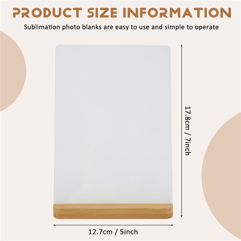 Must Have 6 Pack Sublimation P - đánh giá và giá Bamboo Photo Frame