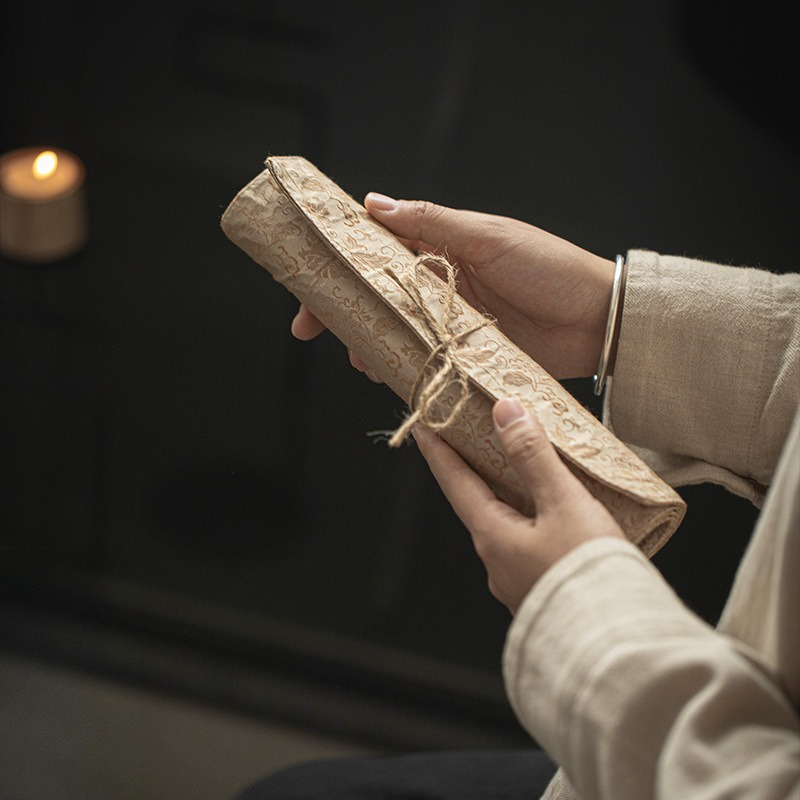 New Chinese Style Zen Brocade  - đánh giá và giá Linen Table Runner