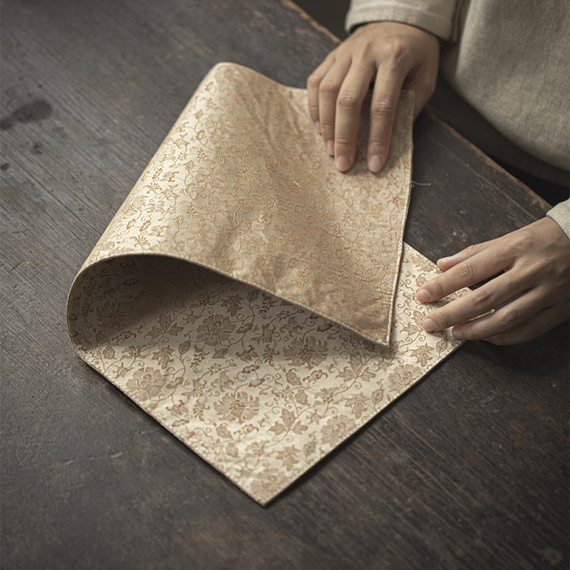 New Chinese Style Zen Brocade  - đánh giá và giá Linen Table Runner