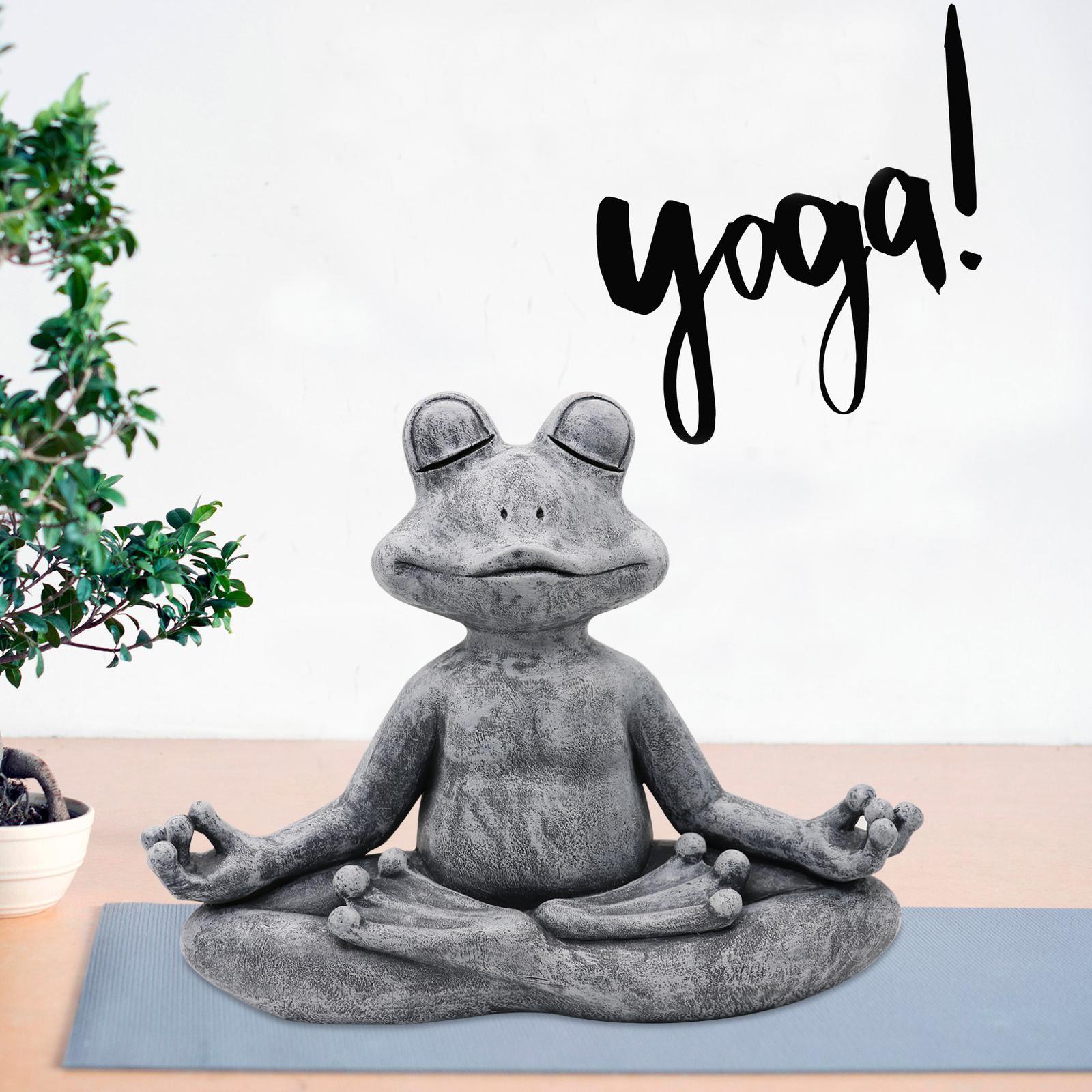 2023 Frog Figurine Resin Zen Y - đánh giá và giá Home Decor Za