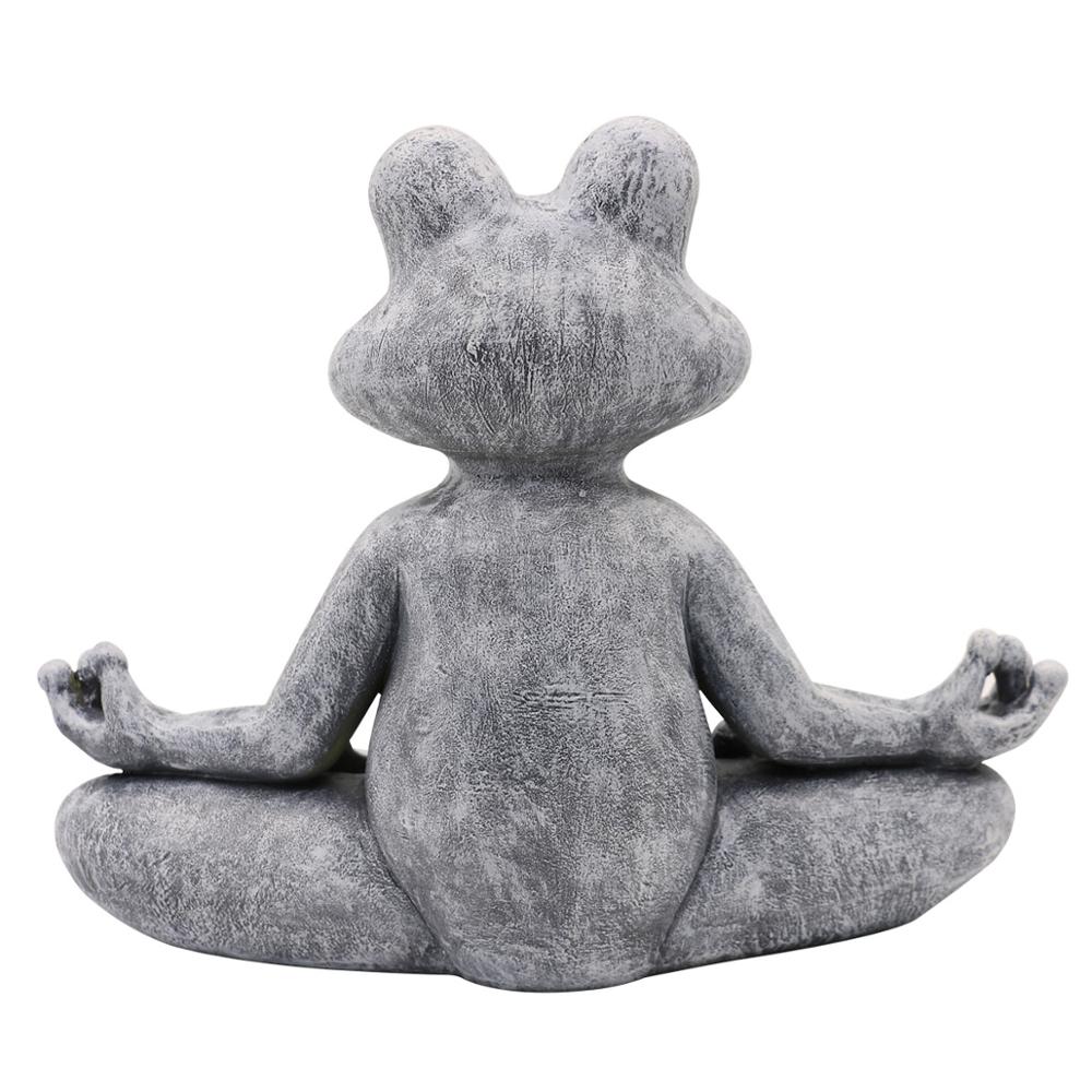 2023 Frog Figurine Resin Zen Y - đánh giá và giá Home Decor Za
