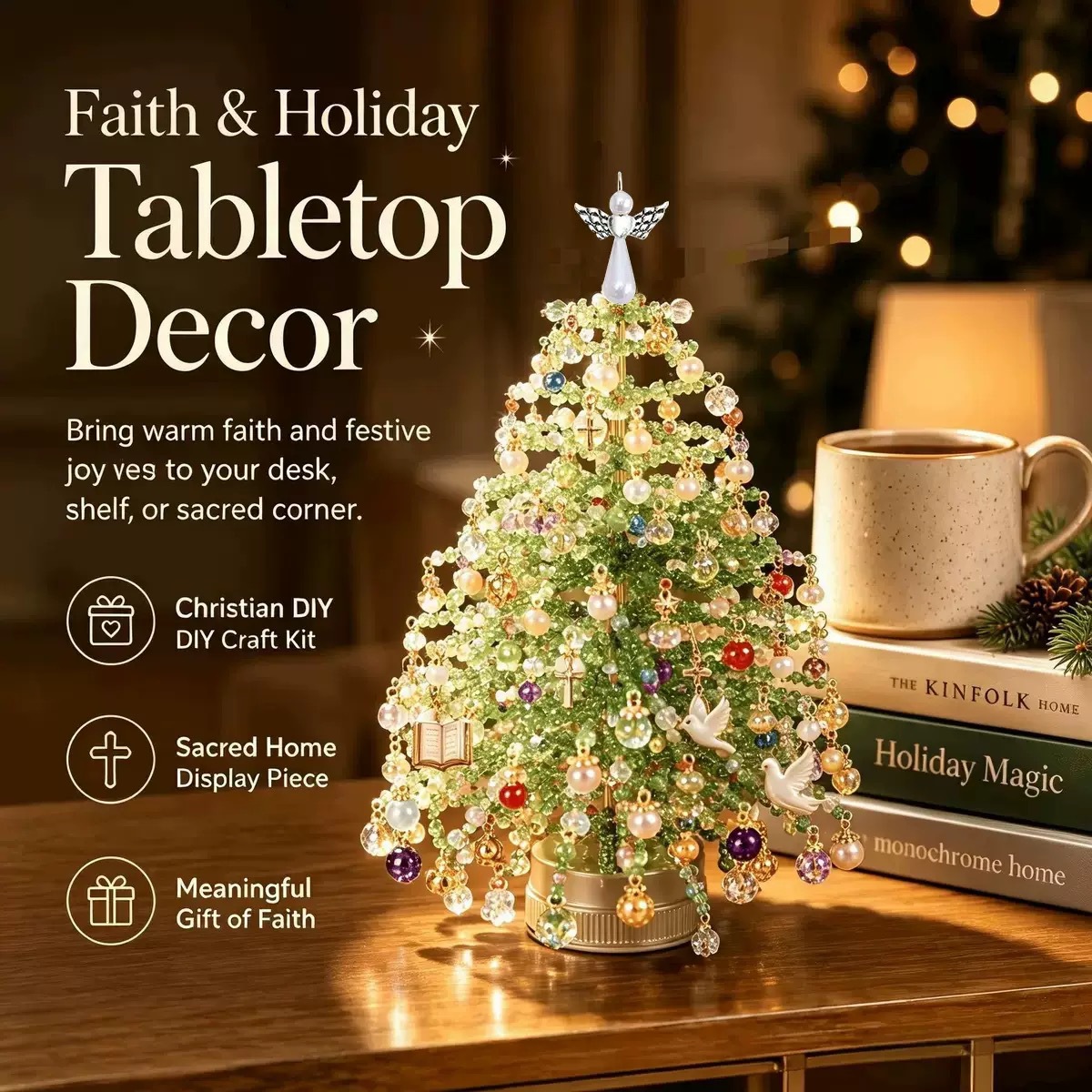 Multi‑Theme DIY Beaded Tree Cr - đánh giá và giá Home Decor Theme