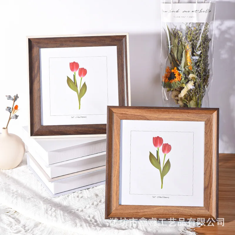 Square Picture Frame 6 Inch, 7 - đánh giá và giá Bamboo Photo Frame