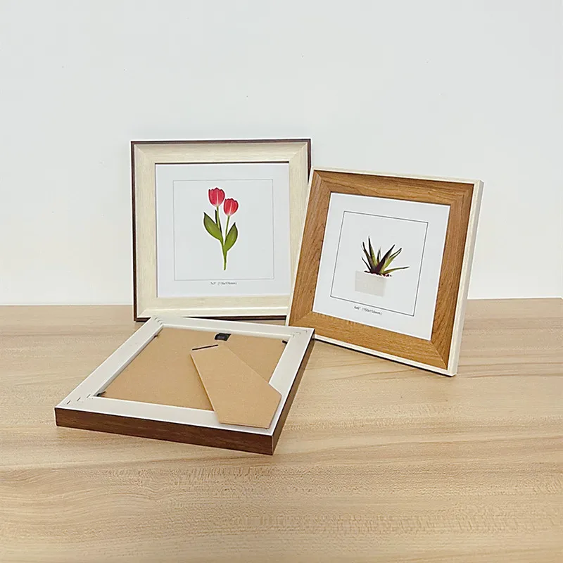 Square Picture Frame 6 Inch, 7 - đánh giá và giá Bamboo Photo Frame