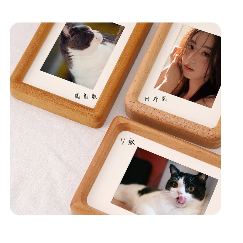 Solid Wood Photo Frame Walnut  - đánh giá và giá Bamboo Photo Frame