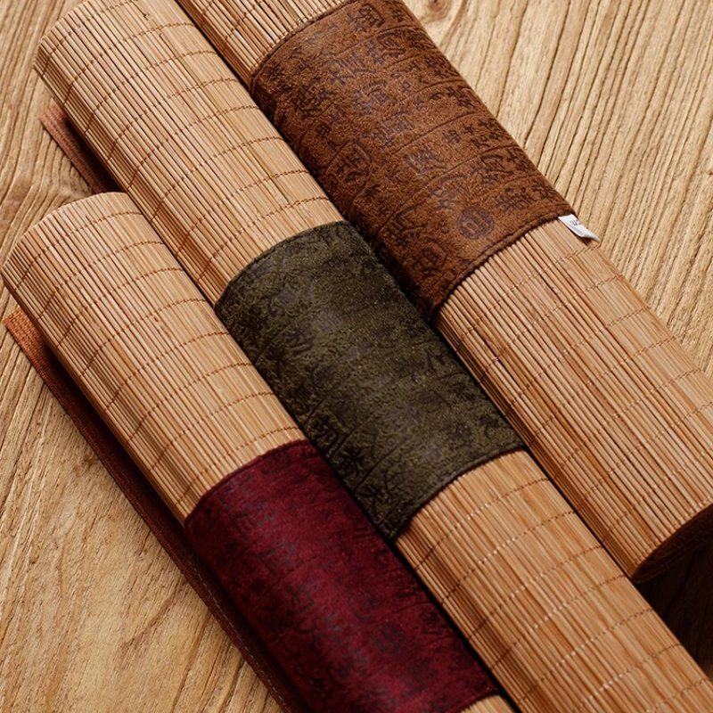 Fabric Bamboo Tea Mat Linen Ze - đánh giá và giá Linen Table Runner