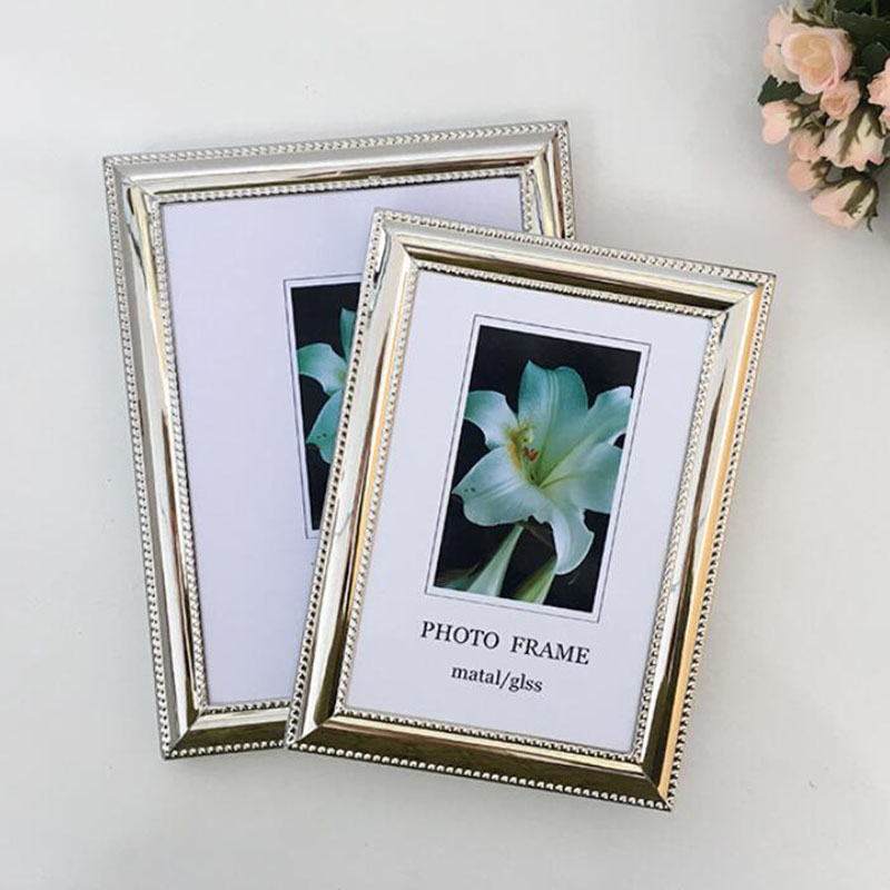 European Style Metal Silver Co - đánh giá và giá Bamboo Photo Frame