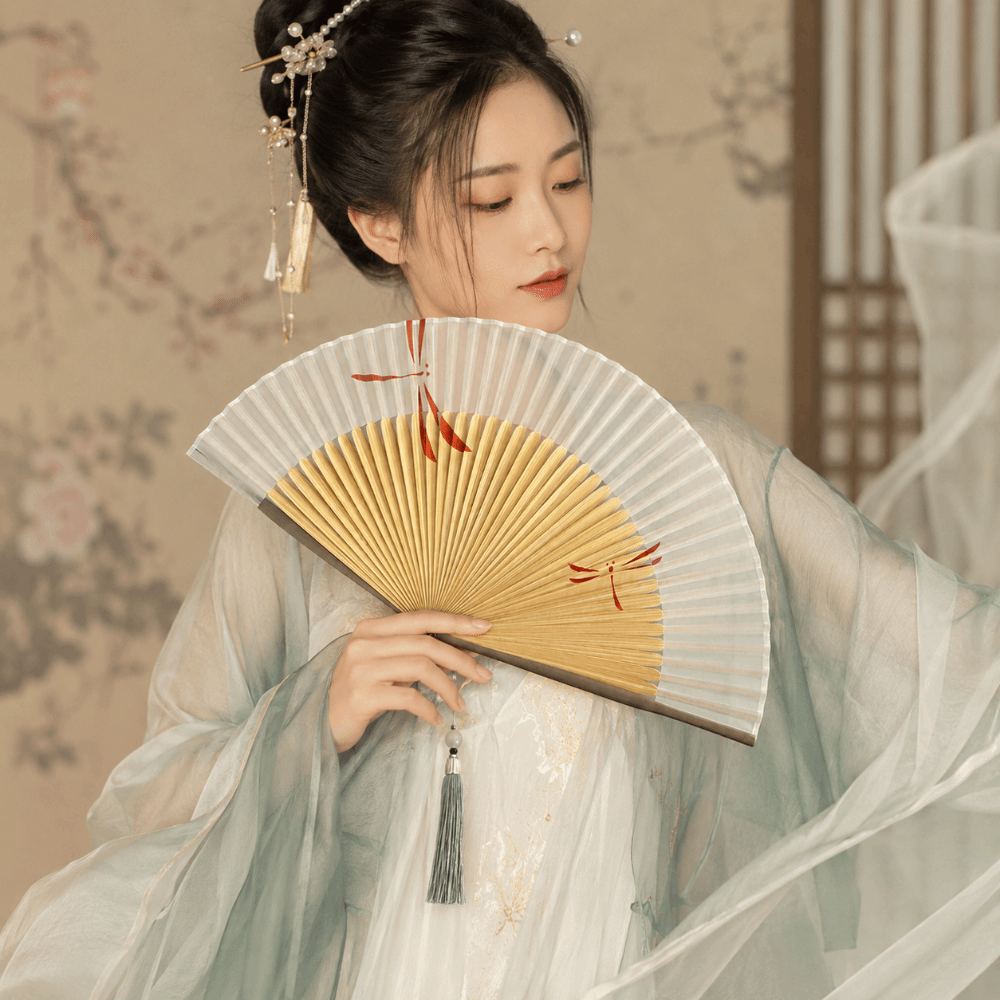 Chinese Style Folding Hand Fan - đánh giá và giá Bamboo Photo Frame