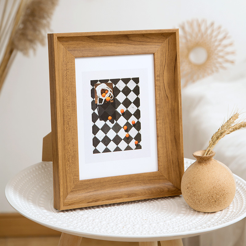 Minimalist Square Photo Frame  - đánh giá và giá Bamboo Photo Frame