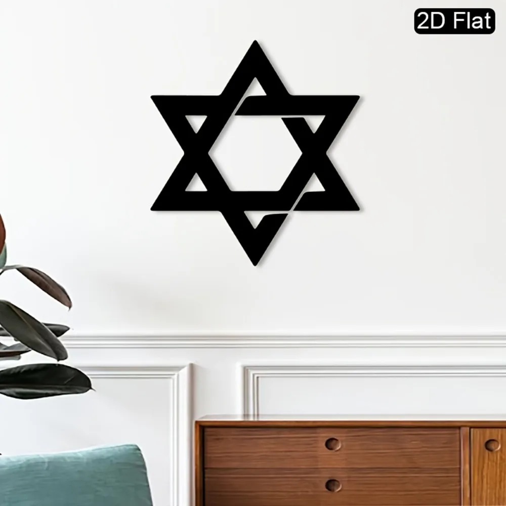 CIFBUY Iron Wall Art Star of D - đánh giá và giá Home Decor Theme
