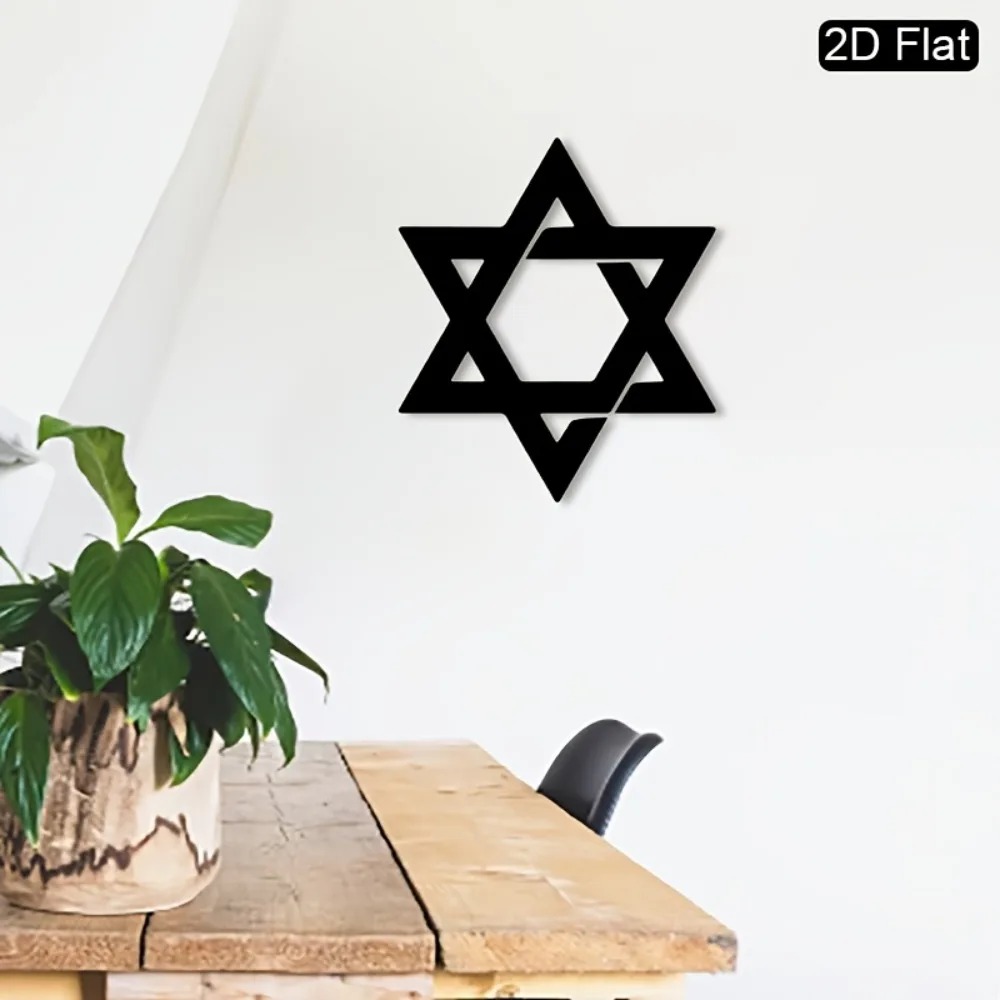 CIFBUY Iron Wall Art Star of D - đánh giá và giá Home Decor Theme