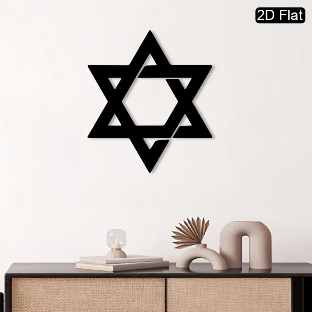 CIFBUY Iron Wall Art Star of D - đánh giá và giá Home Decor Theme