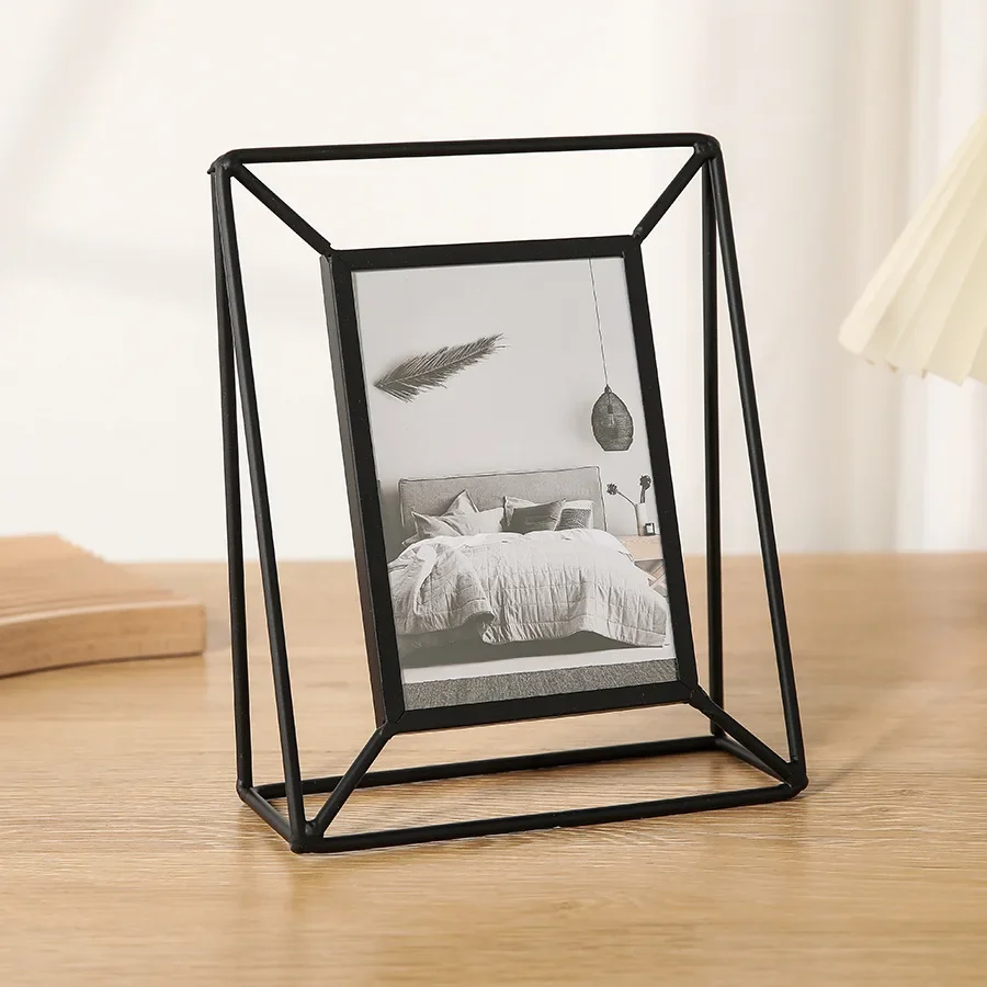 Rectangular Metal Picture Fram - đánh giá và giá Bamboo Photo Frame