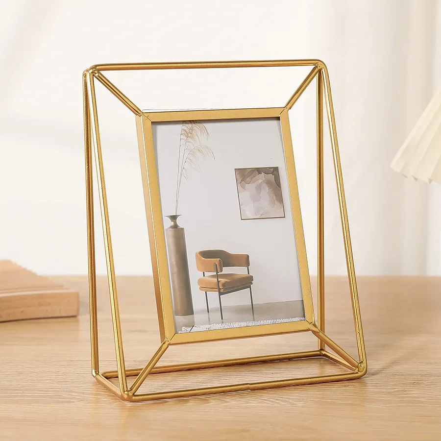 Rectangular Metal Picture Fram - đánh giá và giá Bamboo Photo Frame