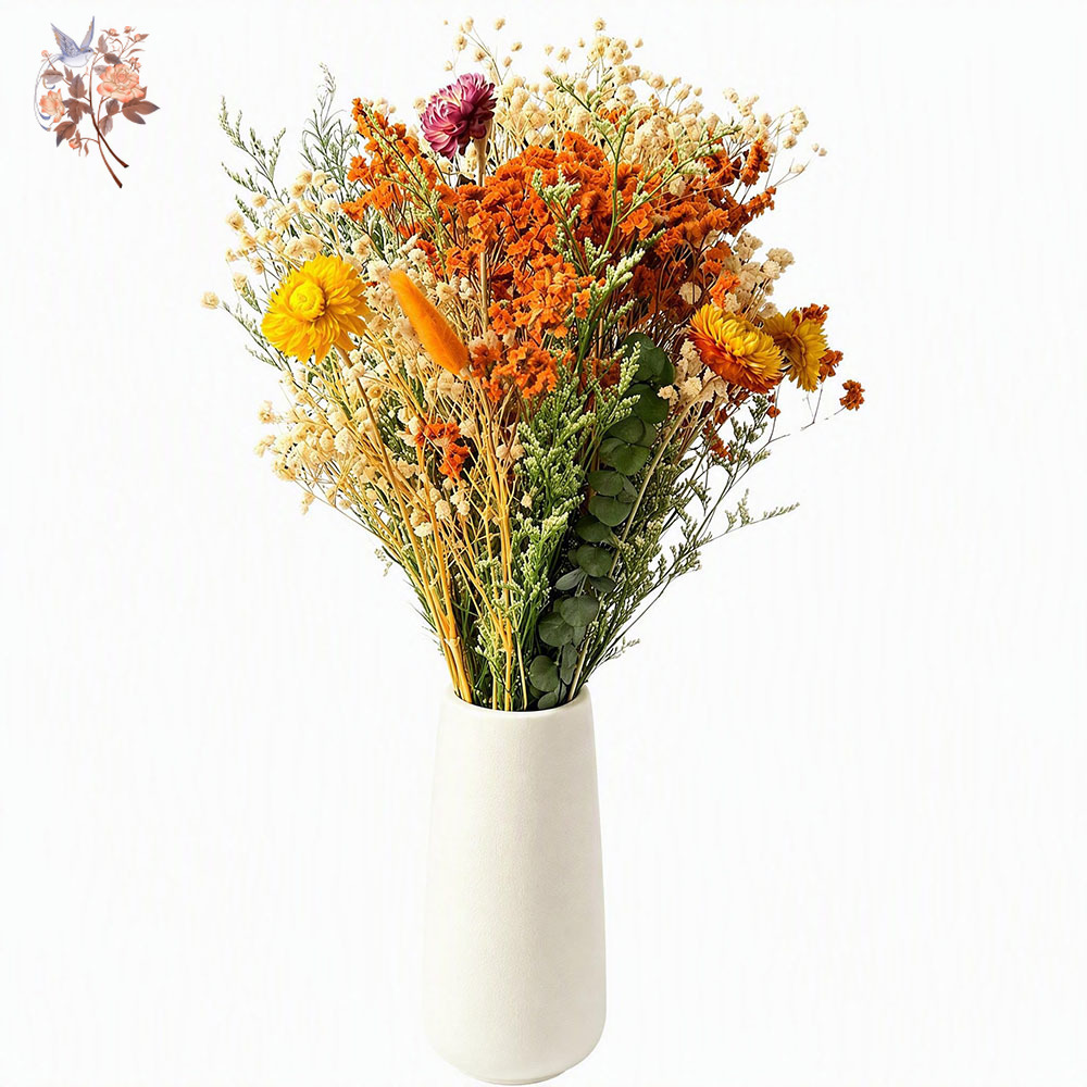 Autumn Dried Flowers Bouquet N - đánh giá và giá Pampas Grass Decor