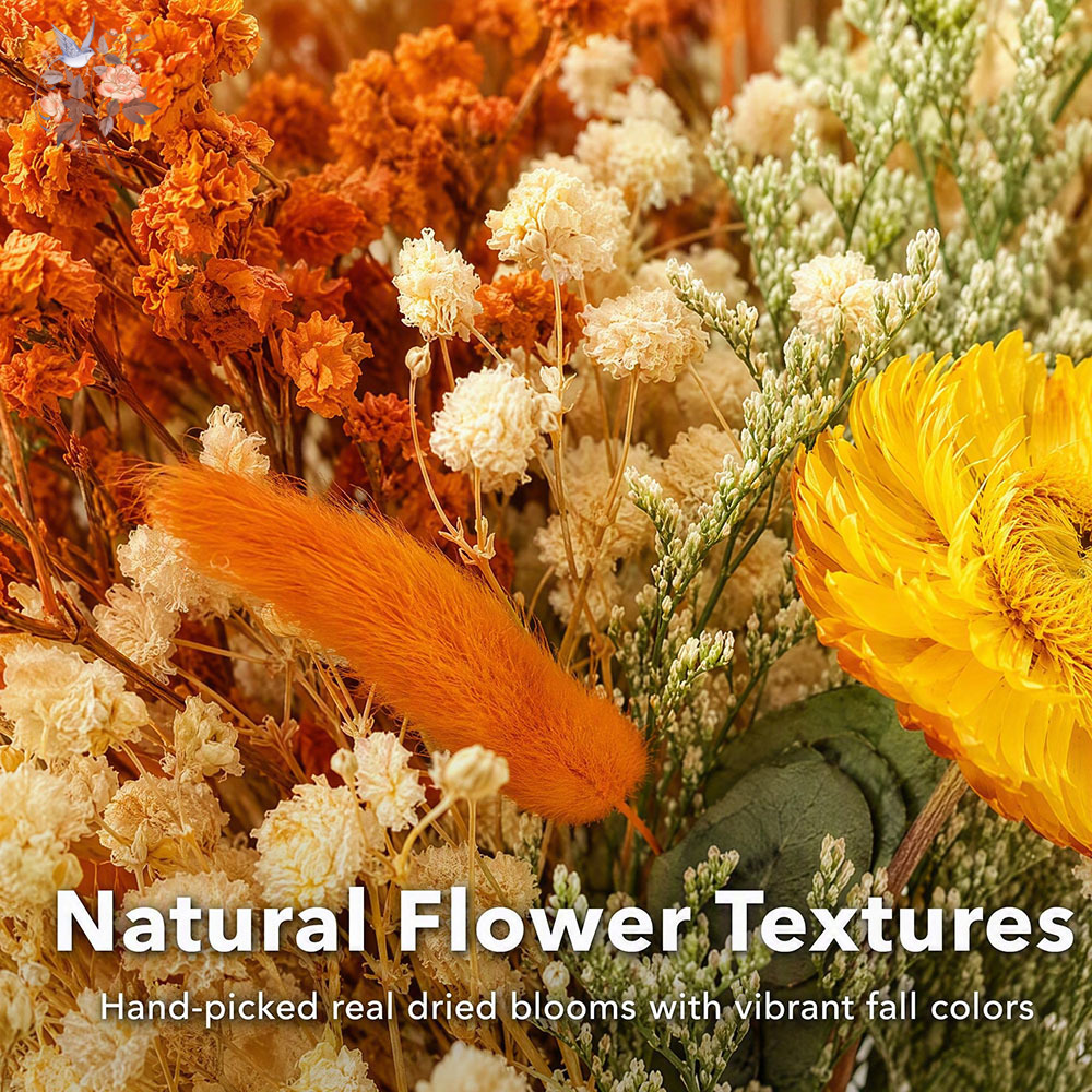 Autumn Dried Flowers Bouquet N - đánh giá và giá Pampas Grass Decor