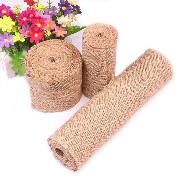 5-30CM Natural Jute Linen Fabr - đánh giá và giá Linen Table Runner