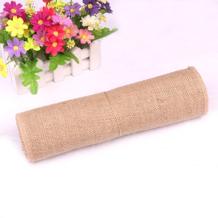 5-30CM Natural Jute Linen Fabr - đánh giá và giá Linen Table Runner