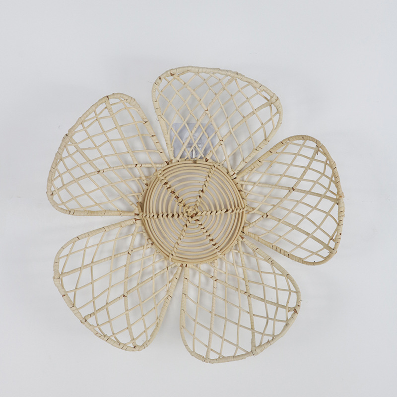 INS Nordic Woven Rattan Flower - đánh giá và giá Home Decor Za