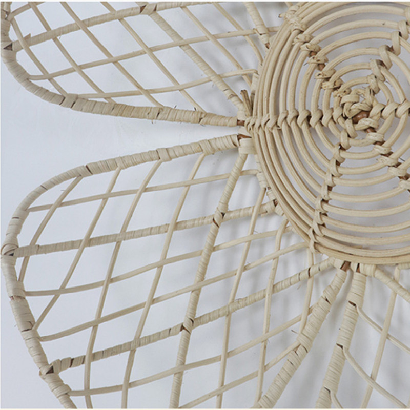INS Nordic Woven Rattan Flower - đánh giá và giá Home Decor Za