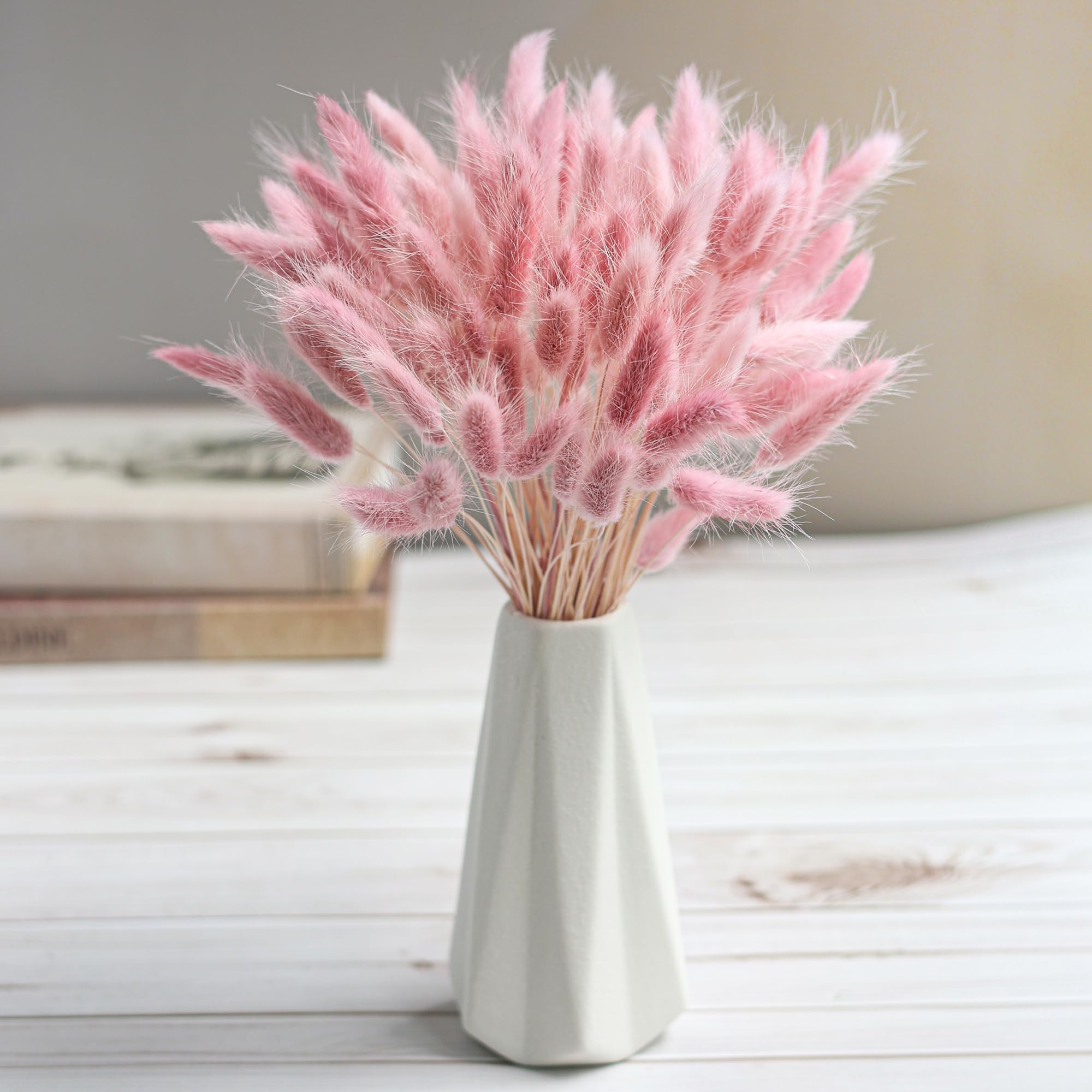 120 Stem Pink Dried Pampas Bun - đánh giá và giá Pampas Grass Decor