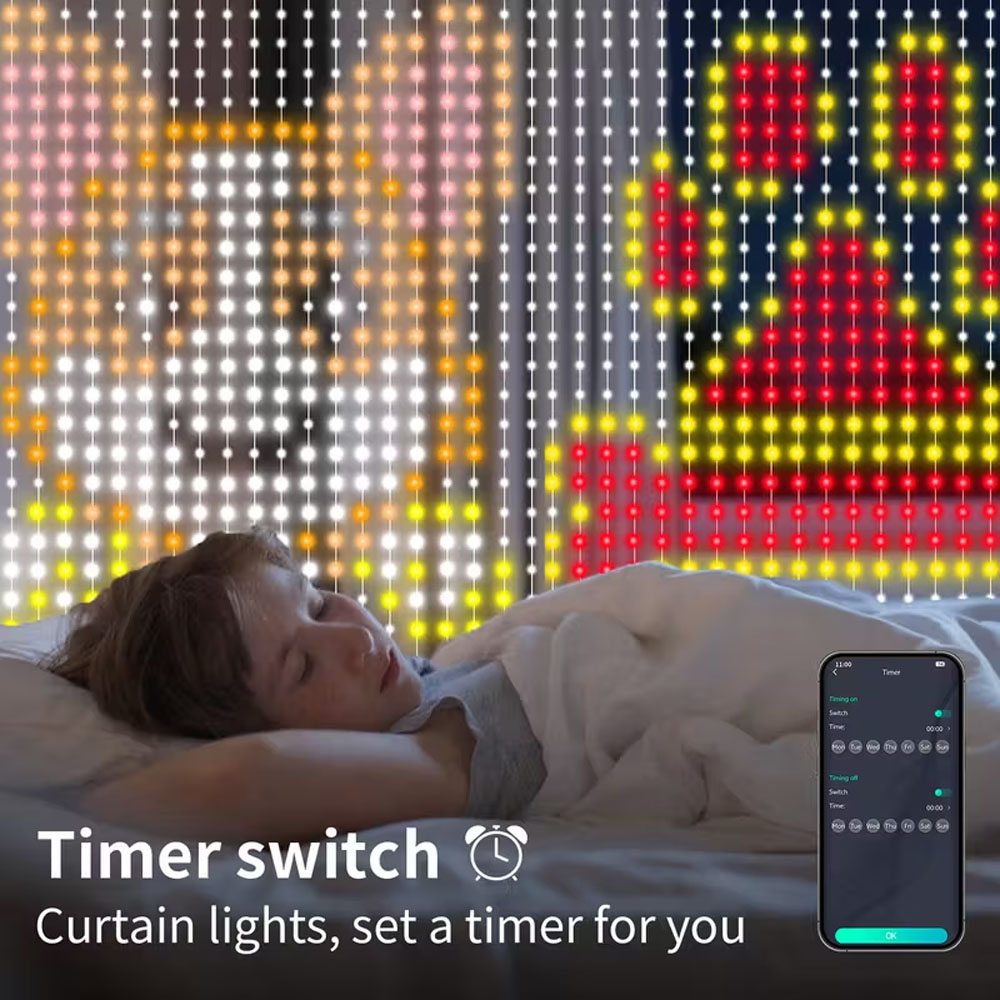 Smart LED Curtain Light APP Co - đánh giá và giá Home Decor Free App