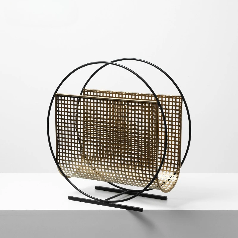 Creative Grid Round Metal Maga - đánh giá và giá Home Decor Magazine