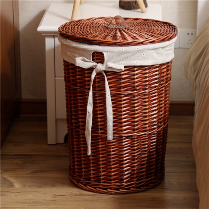 Vintage Style Rattan Woven Dir - đánh giá và giá Rattan Plant Basket