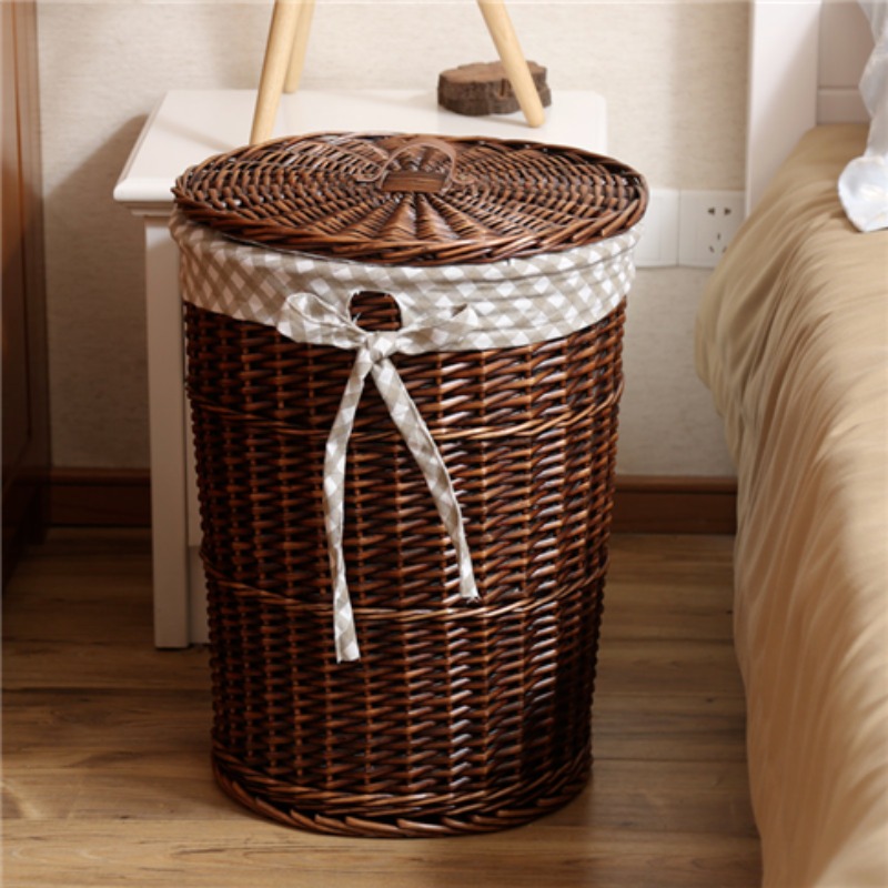 Vintage Style Rattan Woven Dir - đánh giá và giá Rattan Plant Basket