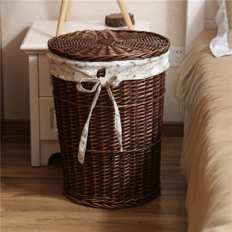 Vintage Style Rattan Woven Dir - đánh giá và giá Rattan Plant Basket