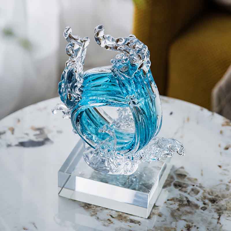 Luxury Glass Crafts Abstract S - đánh giá và giá Home Decor Y2K