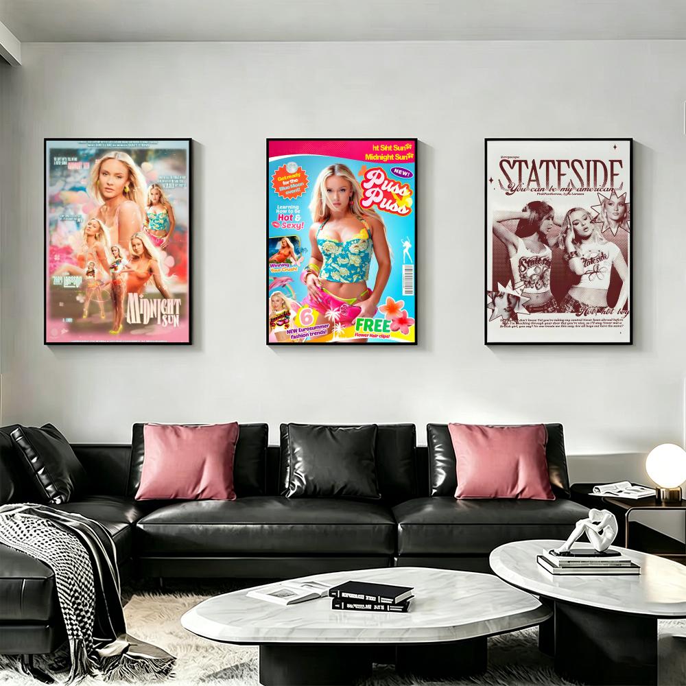 Singer Z-Zara L-Larsson Poster - đánh giá và giá Home Decor Za