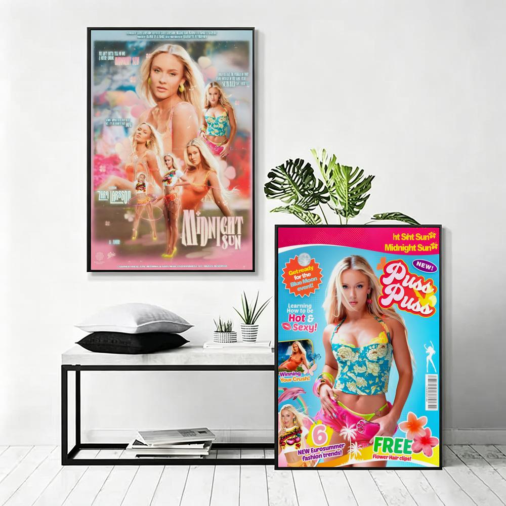 Singer Z-Zara L-Larsson Poster - đánh giá và giá Home Decor Za