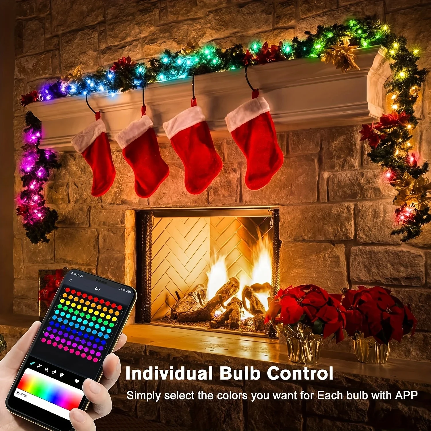 Waterproof WS2812B LED String  - đánh giá và giá Home Decor Free App