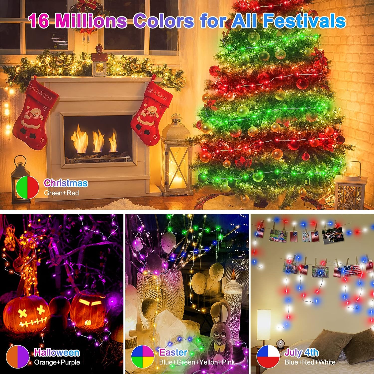 Waterproof WS2812B LED String  - đánh giá và giá Home Decor Free App