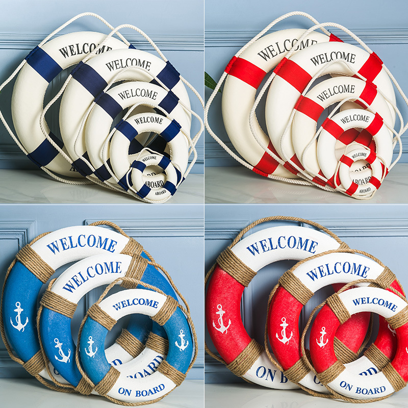 Nautical Life Ring Buoy Welcom - đánh giá và giá Home Decor Za