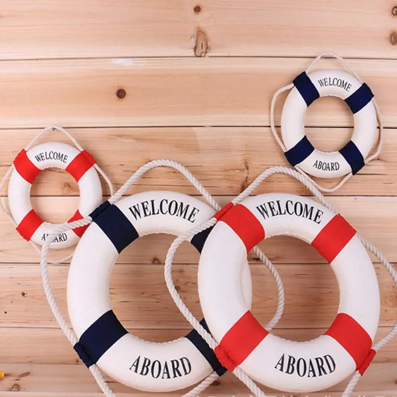 Nautical Life Ring Buoy Welcom - đánh giá và giá Home Decor Za