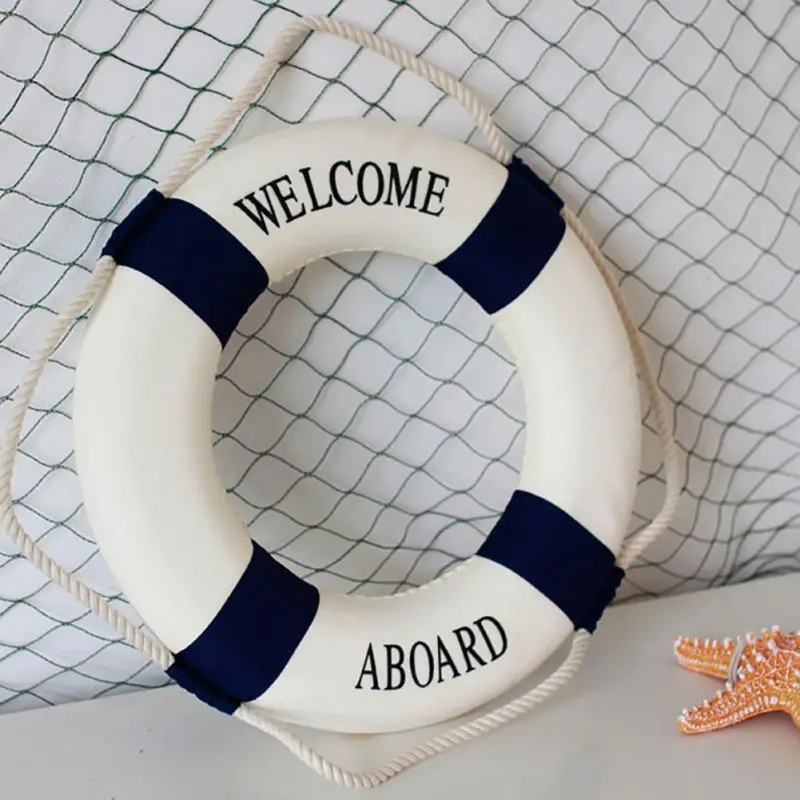Nautical Life Ring Buoy Welcom - đánh giá và giá Home Decor Za