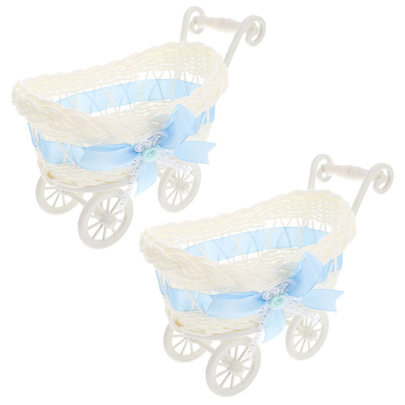 1Pcs Basket Baby Cart Stroller - đánh giá và giá Rattan Plant Basket