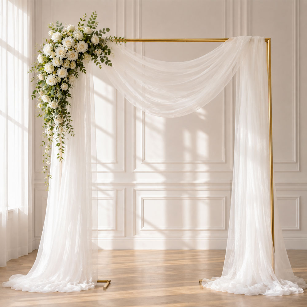 1 Pack Flowy Sheer Tulle Fabri - đánh giá và giá Linen Table Runner
