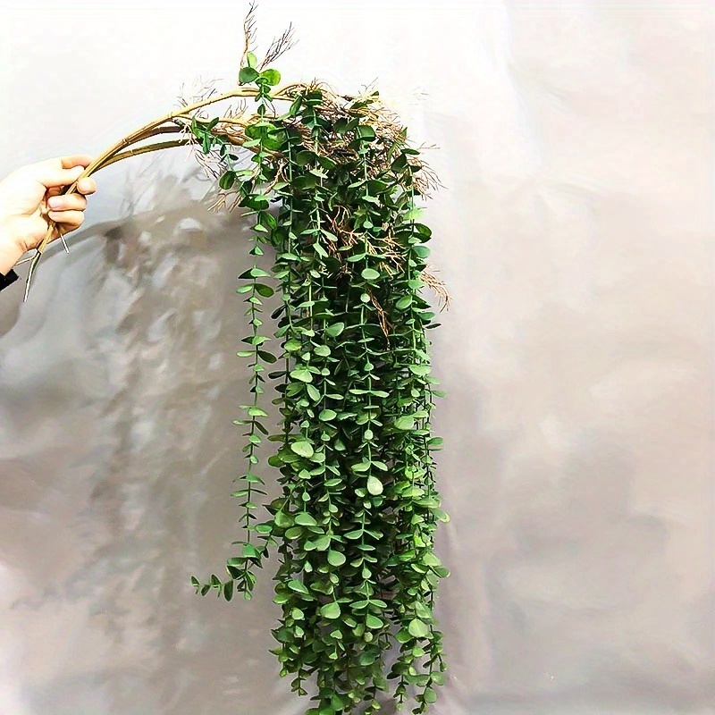 104cm Fake Eucalyptus Rattan A - đánh giá và giá Rattan Plant Basket