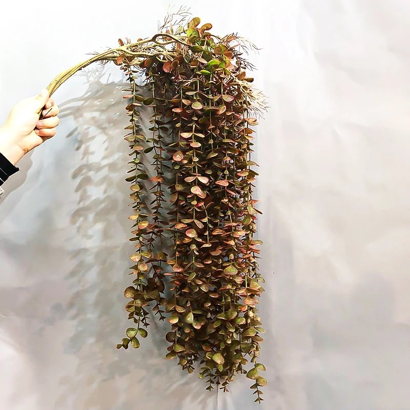 104cm Fake Eucalyptus Rattan A - đánh giá và giá Rattan Plant Basket