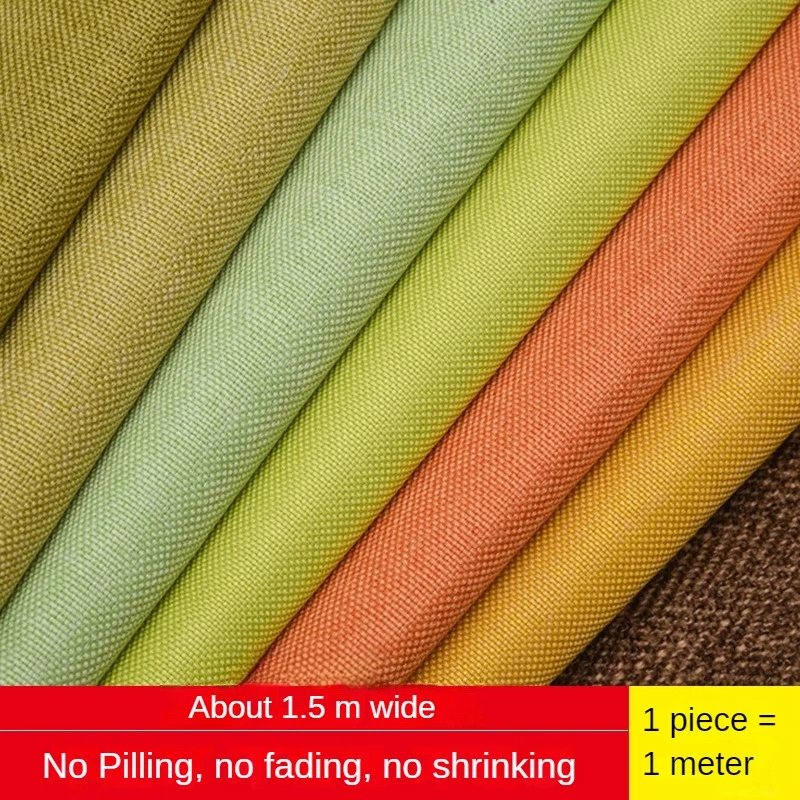 Thickened Cotton Linen Fabric  - đánh giá và giá Linen Table Runner