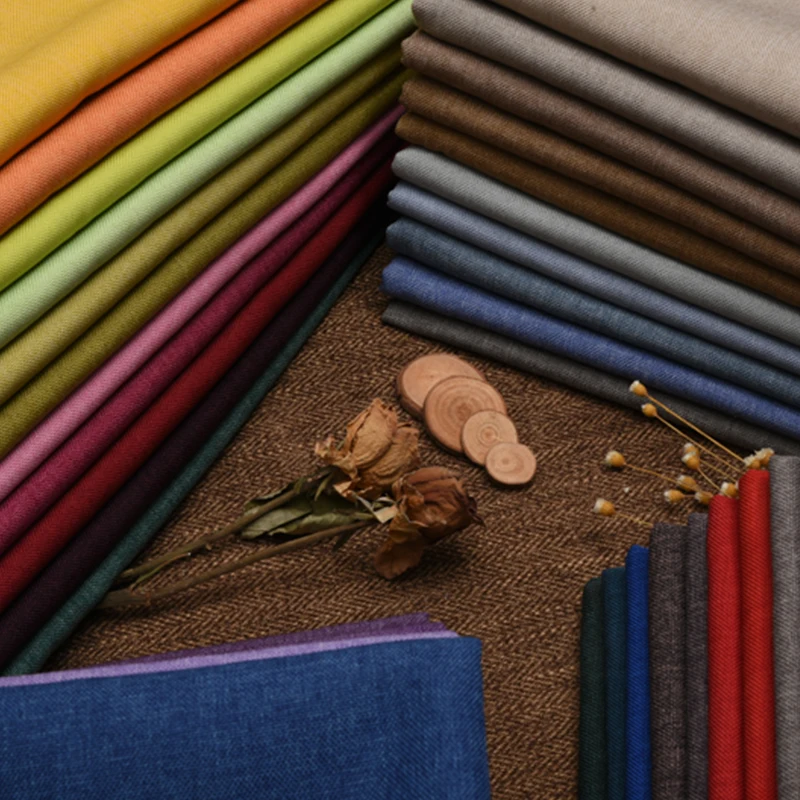 Thickened Cotton Linen Fabric  - đánh giá và giá Linen Table Runner